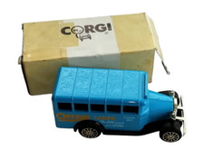 Vintage Corgi Diecast - OSRAM LAMPS SCHOO BUS - 1989 Kelloggs Cereal Mail Aways