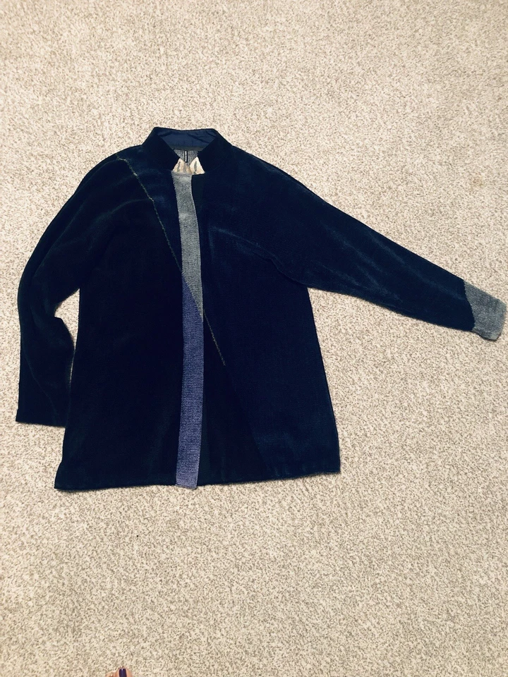 Chaqueta Blazer Mina Norton Chenille Mediana Sin Etiquetas de Talla, Plana 20 Foto 3 de 4