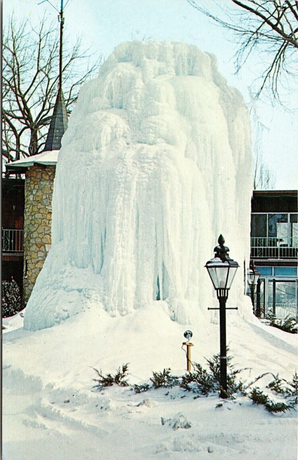 Lodge Hotel Weathervane Lodge Charlevoix Michigan Winter Chrome