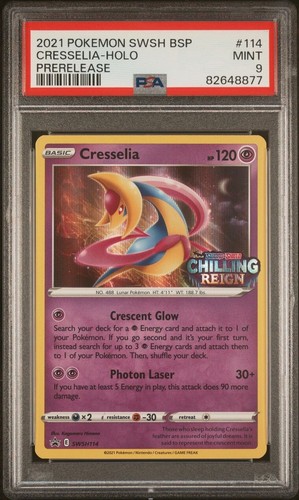 Cresselia graded PSA 9 for sale on eBay
