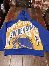 Mens Golden State Warriors Hoodie Size Medium NBA Pullover Look At Pics