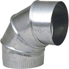 Imperial Gv0296-C Hvac Furnace Elbow, 90 Degess, 30 Gauge 6 In. Adjustable -