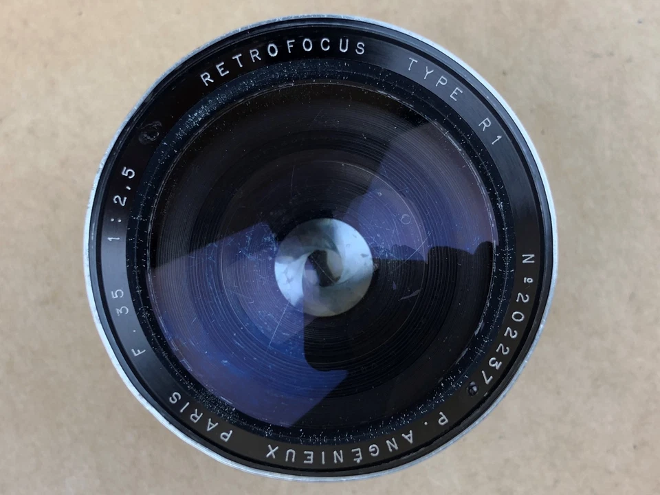 P. Angenieux 35mm F/2.5 Retrofocus Type R1 Paris Exakta Mount Lens #202237 - Image 3 of 4