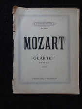Mozart Quartetto in B Flat Major K.458 Edizione Eyeser
