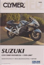 1999-2007 Suzuki GSX1300R Hayabusa Clymer Repair Service Shop Manual M265