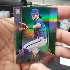 2020 Panini Chronicles Titanium Green Bo Bichette Rc # 11