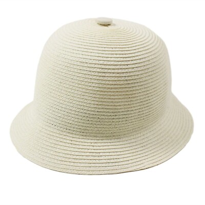 BRIXTON ESSEX STRAW BUCKET HAT GR: M TAN