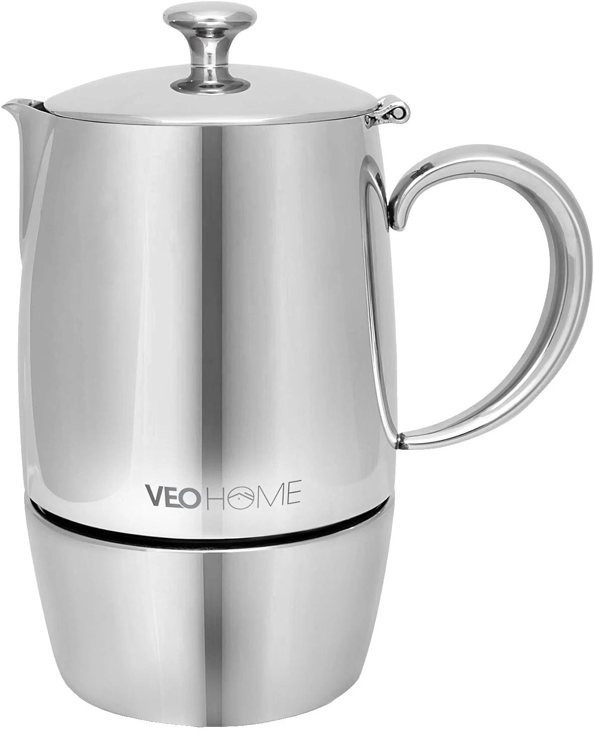 Cafeteras de acero inoxidable y ollas de Café Moka Moka Ollas