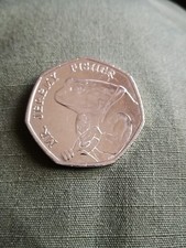 Mr JEREMY FISHER UNCIRCULATED 50P COIN 2017 X 1 FIFTY PENCE BEATRIX POTTER SET 