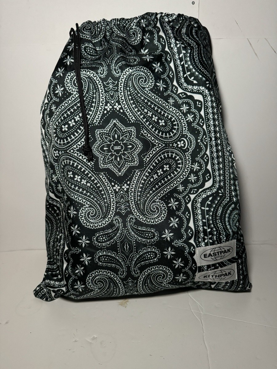 Kith X Eastpak Bandana Paisley Stand Duffel Bag | eBay 