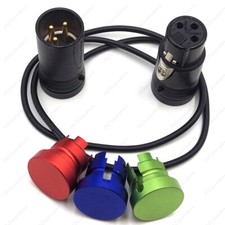 Low-Profile NEUTRIK 3 pin XLR male to 3pin female ,Use SOMMER SOD-14 audio cable
