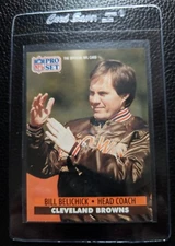 1991 PRO SET #126 BILL BELICHICK ROOKIE CARD RC BROWNS PATRIOTS PACK FRESH