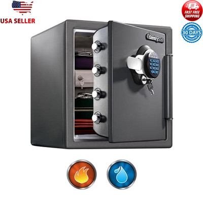 Fireproof Waterproof Digital Safe Box Security Home Valuables Documents New