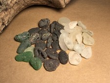 Genuine Atlantic Ocean Sea Glass 35 Bonfire Pieces 103