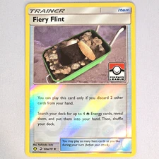 Fiery Flint 60a/70 Dragon Majesty Pokemon League Promo Reverse Holo English LP