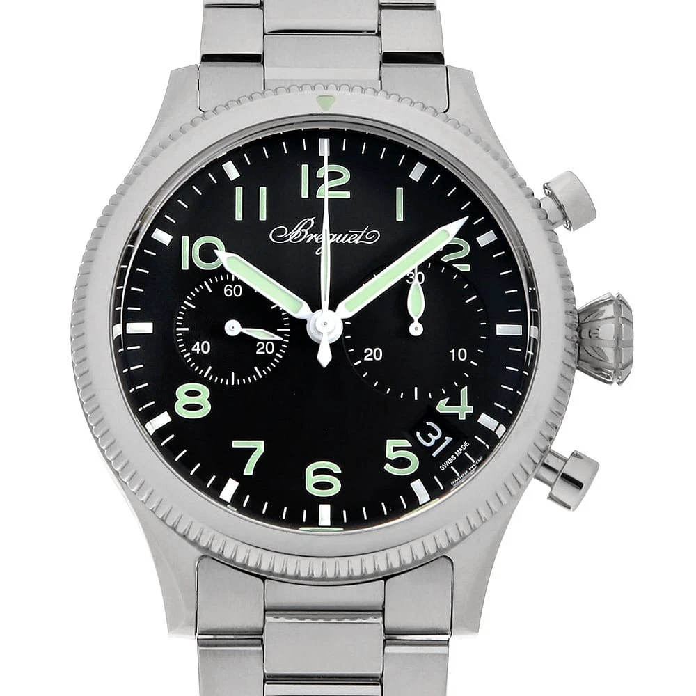 Breguet — Breguet Type 20 Chronograph 2057 2057ST/92/SW0 second hand mens