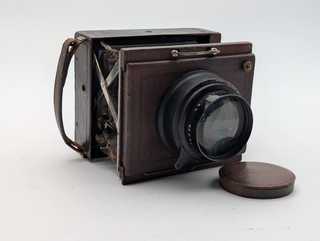 Zeiss Ikon Miroflex Spiegelreflex Plattenkamera Tessar Objektiv