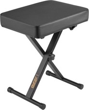 Auray PBS-17 X-Style Piano Bench Sturdy Steel...