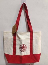 New Large 2026 Trader Joe&rsquo;s Canvas Tote Shopping Bag Shoulder Bags 4 Colors