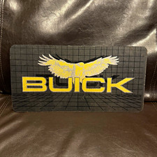 Vintage Original Buick Advertising License Plate Buick Hawk Unused