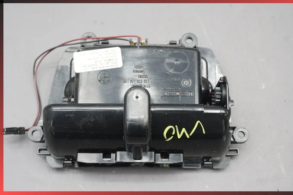 BMW 550i 528i 535i 2011-2015 consola central cenicero bandeja de cenizas 9206347-05 fabricante de equipos originales Foto 2 de 4