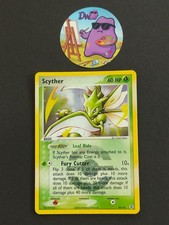 Pokémon TCG Scyther 29/112 - English FireRed LeafGreen Reverse Holo Card NM