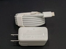 OEM 30W USB-C TypeC Power Adapter Charger for MacBook Air iPhone 11 12 Pro +Cord