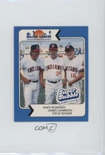 1989 Super Bubble Major League Andy Romano James Gammon Steve Yeager #RGY