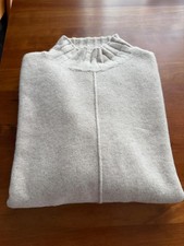 Pullover Mrs Hugh Gr XL 42 sand  100% Wolle