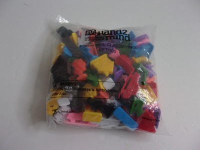 New Hand 2 Mind Counters Classifying Set of 100 Item# 420