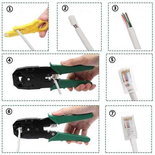 Cable Tester Diagnostic Tool For Network Lines For RJ45 RJ11 Connectors - Afbeelding 4 van 8