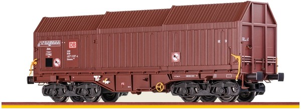 Brawa 51004 Spur H0 Teleskophaubenwagen Shimmns-U708 Der Db Ag, Epoche V-image