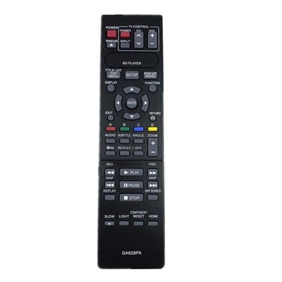 Ergonomic Universal Remote Control for DVDs Players, Fade Resistant Button