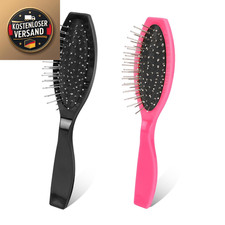 Wig Brush 2 St&uuml;ck Metall Zahn Zahnb&uuml;rste f&uuml;r Extensions