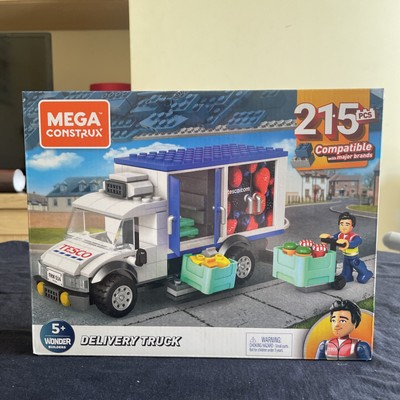 Mega Construx Lieferwagen (Tesco) 215 Teile kompatibel mit großen Marken Neu