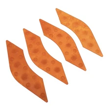 The Float Life Gripples For Onewheel GT and GT-S In Retro Orange