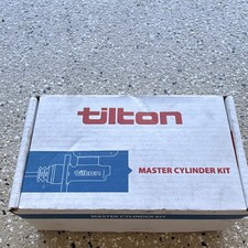 Tilton 98-370 Master Cylinder Kit W Remote Reservoir Brake Hose Hardware
