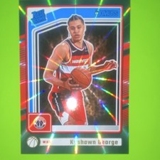 Panini 2024-25 Donruss Rated Rookie Kyshawn George #225 Washington Wizards NBA