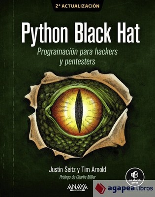 Python Black Hat. Programación para Hackers y Pentesters. NUEVO. ENVÍO URGENTE