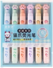 Calsgkspray 6pcs Set Colour mixture Double 1 Count Pack of 6 , Candy Colored