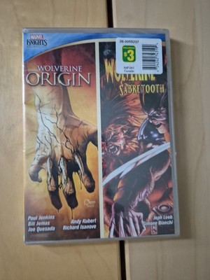 New Wolverine Origin AND Wolverine Sabretooth DVD Marvel Knights Double Feature