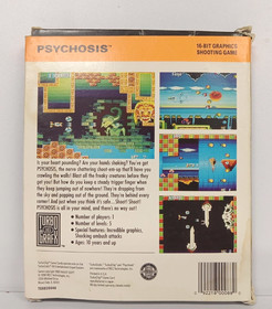 Psychosis (TurboGrafx-16, 1990) CIB Complete In Box,  *BOX DMG/CONDITION*