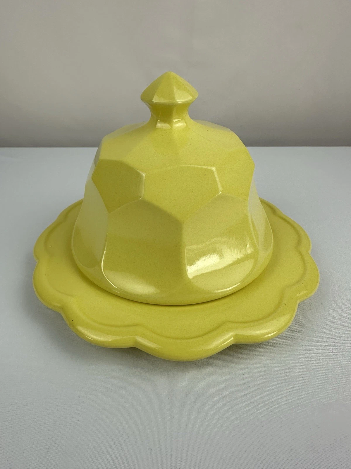 1974 Vintage McNees Butter Dish Marked Numbered
