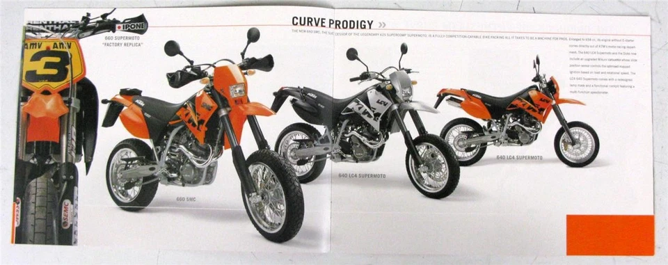 KTM Street Motorcycle Sales Brochure 2003 #3.210.415GB Motocross Enduro Duke++ - Image 3 of 4