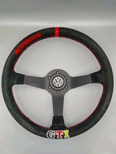 Volante Sportivo In Pelle Scamosciata VW Scirocco GTI 350Mm/80Mm