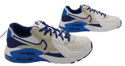 Nike Air Max Shoes Mens Size US 8 Excee Sneakers DZ0795-100 White Royal Blue