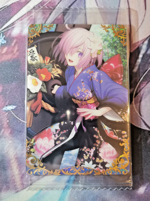Mash Fate Grand Order FGO Japanese Wafer Card Holo Sealed SST 24
