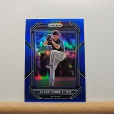 2023 Panini Prizm Baseball Blake Burkhalter base BLUE Prizm 010/149 card # 10