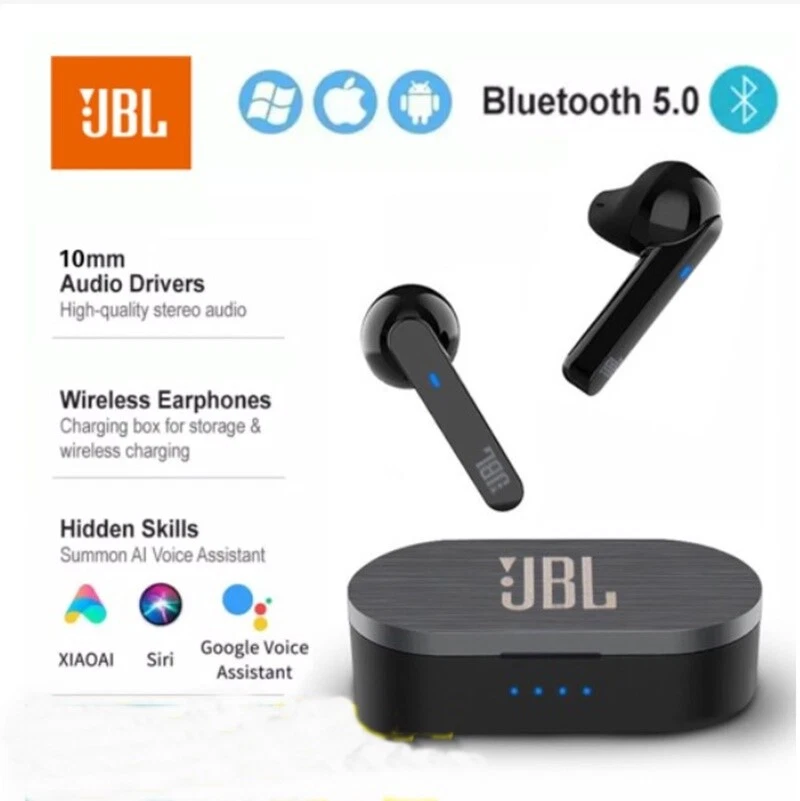 JBL TWS-10 True Wireless Earbuds V5.0 + EDR Tws sports headphones