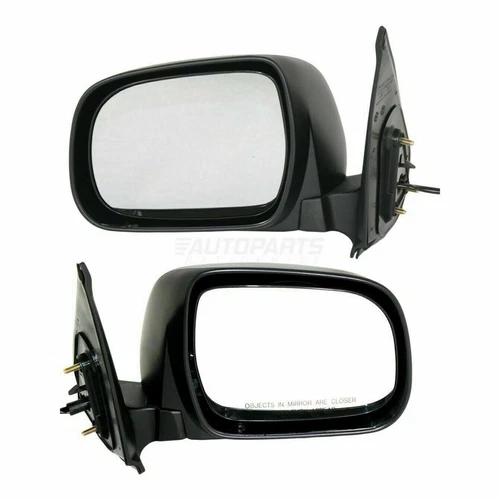 New Right RH & Left LH Side Power Door Mirror Primed Fits 2005-11 Toyota Tacoma